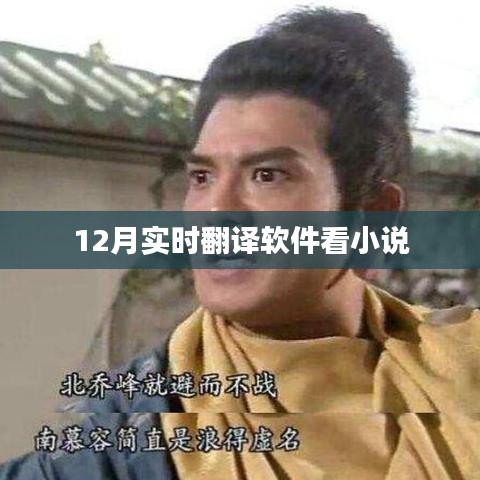 实时翻译软件看小说,轻松阅读无障碍