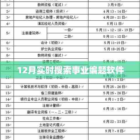 事业编考试软件实时搜索题库解析