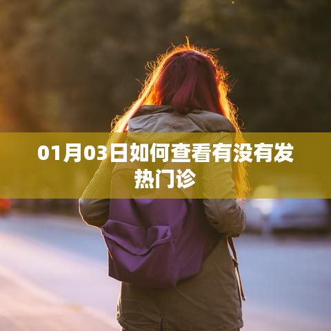 如何查询发热门诊信息?01月03日指南
