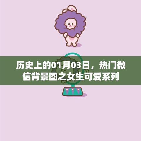 微信女生可爱背景图系列，历史上的1月3日热门推荐
