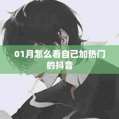抖音热门查看方法指南,如何在一月份掌握自己上热门的视频