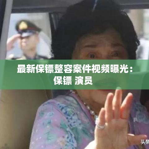 最新保镖整容案件视频曝光:保镖 演员
