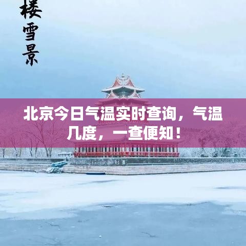 北京今日气温实时查询,气温几度,一查便知!
