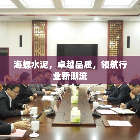 海螺水泥,卓越品质,领航行业新潮流