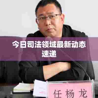今日司法领域最新动态速递