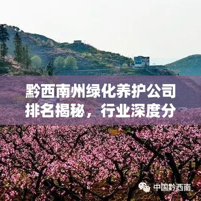 黔西南州绿化养护公司排名揭秘，行业深度分析与独家解读