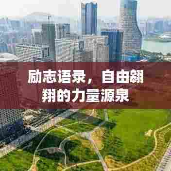 励志语录,自由翱翔的力量源泉