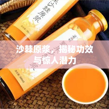 沙棘原浆,揭秘功效与惊人潜力