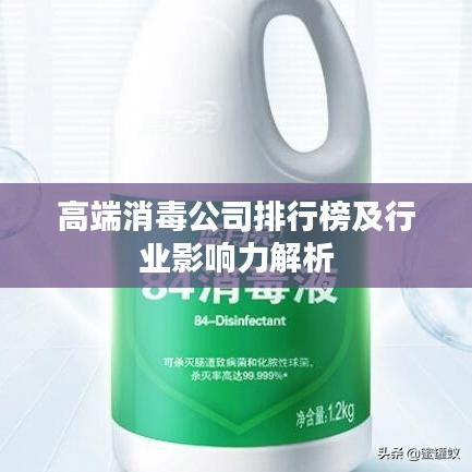 高端消毒公司排行榜及行业影响力解析