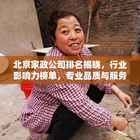 北京家政公司排名揭晓,行业影响力榜单,专业品质与服务一览无遗!
