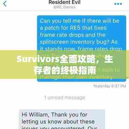 Survivors全面攻略,生存者的终极指南