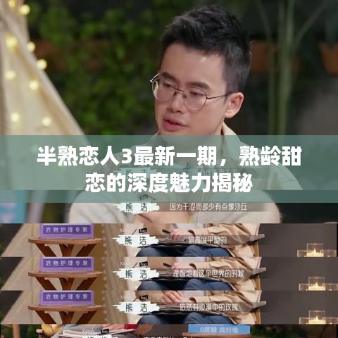 半熟恋人3最新一期,熟龄甜恋的深度魅力揭秘