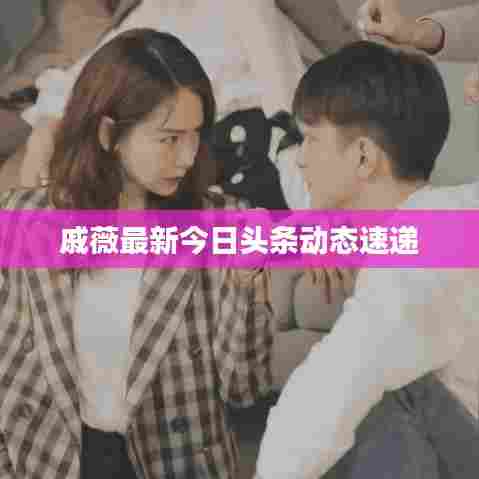 戚薇最新今日头条动态速递