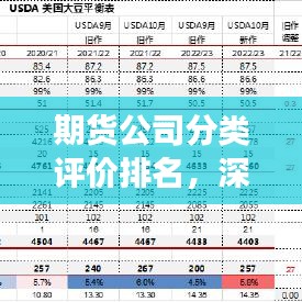 期货公司分类评价排名,深度解析市场格局与未来趋势