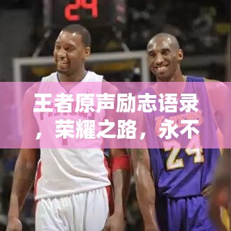 王者原声励志语录,荣耀之路,永不言弃,激发潜能,共创辉煌!