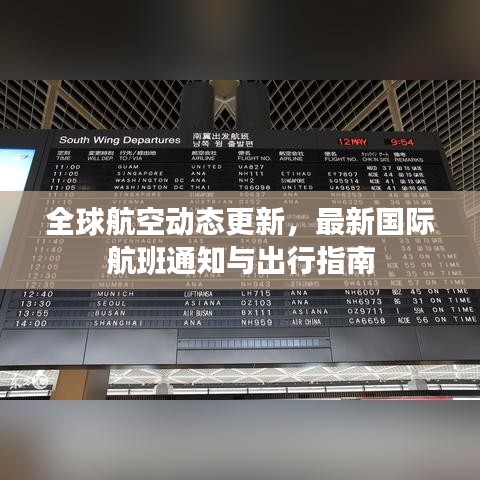 全球航空动态更新,最新国际航班通知与出行指南