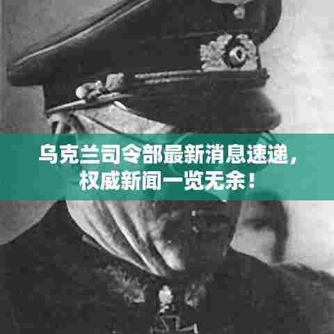乌克兰司令部最新消息速递,权威新闻一览无余!
