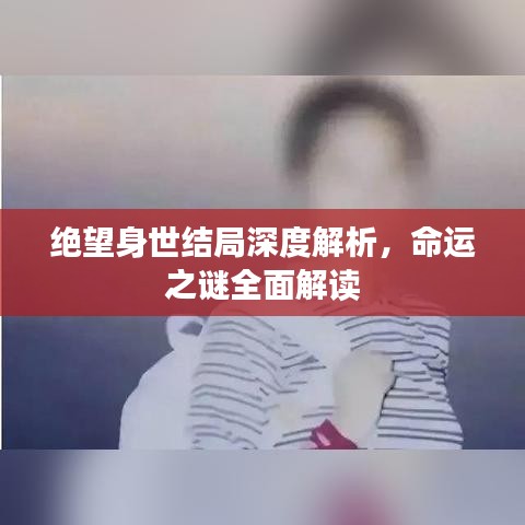 绝望身世结局深度解析,命运之谜全面解读