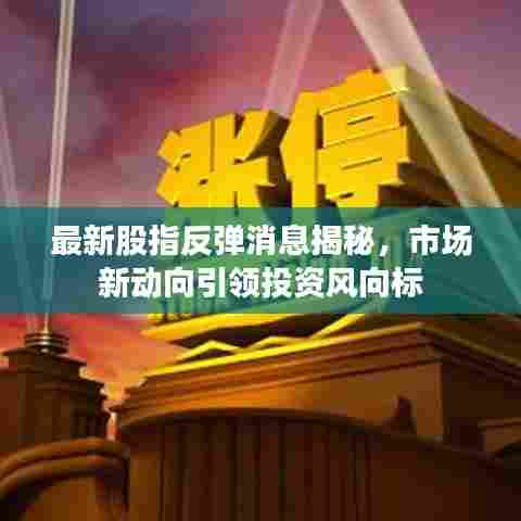 最新股指反弹消息揭秘,市场新动向引领投资风向标