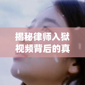 揭秘律师入狱视频背后的真相与启示,最新案例深度剖析