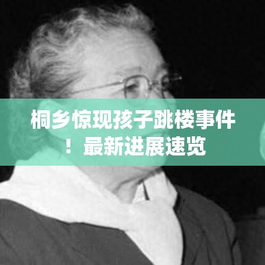 桐乡惊现孩子跳楼事件！最新进展速览