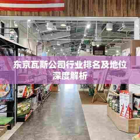 东京瓦斯公司行业排名及地位深度解析