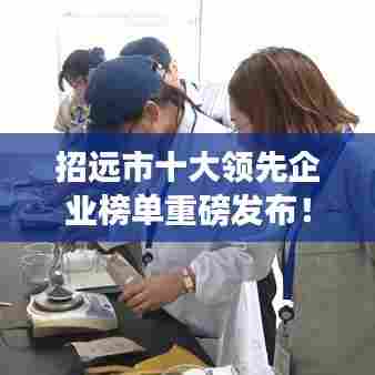 招远市十大领先企业榜单重磅发布!